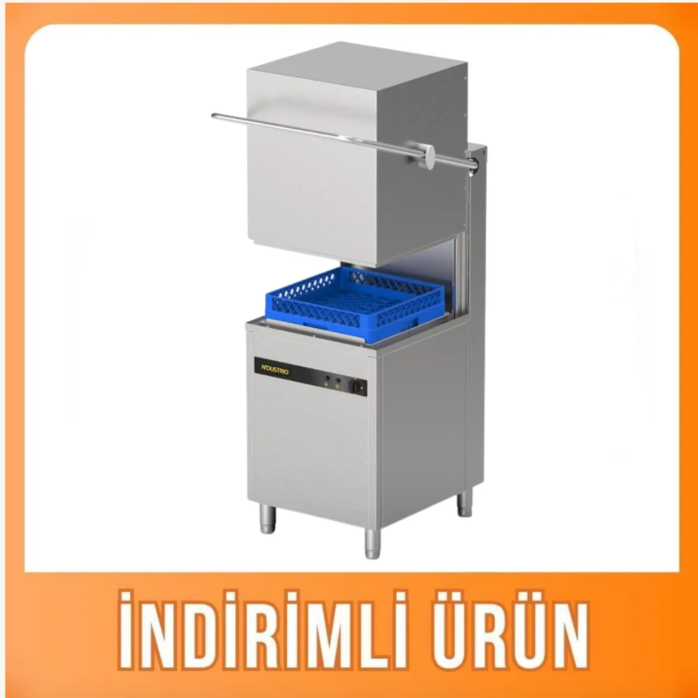 Ndustrio Giyotin Tip Bulaşık Makinesi Full Pompalı 1000 Tabak / Saat WZ-100-D-RDP
