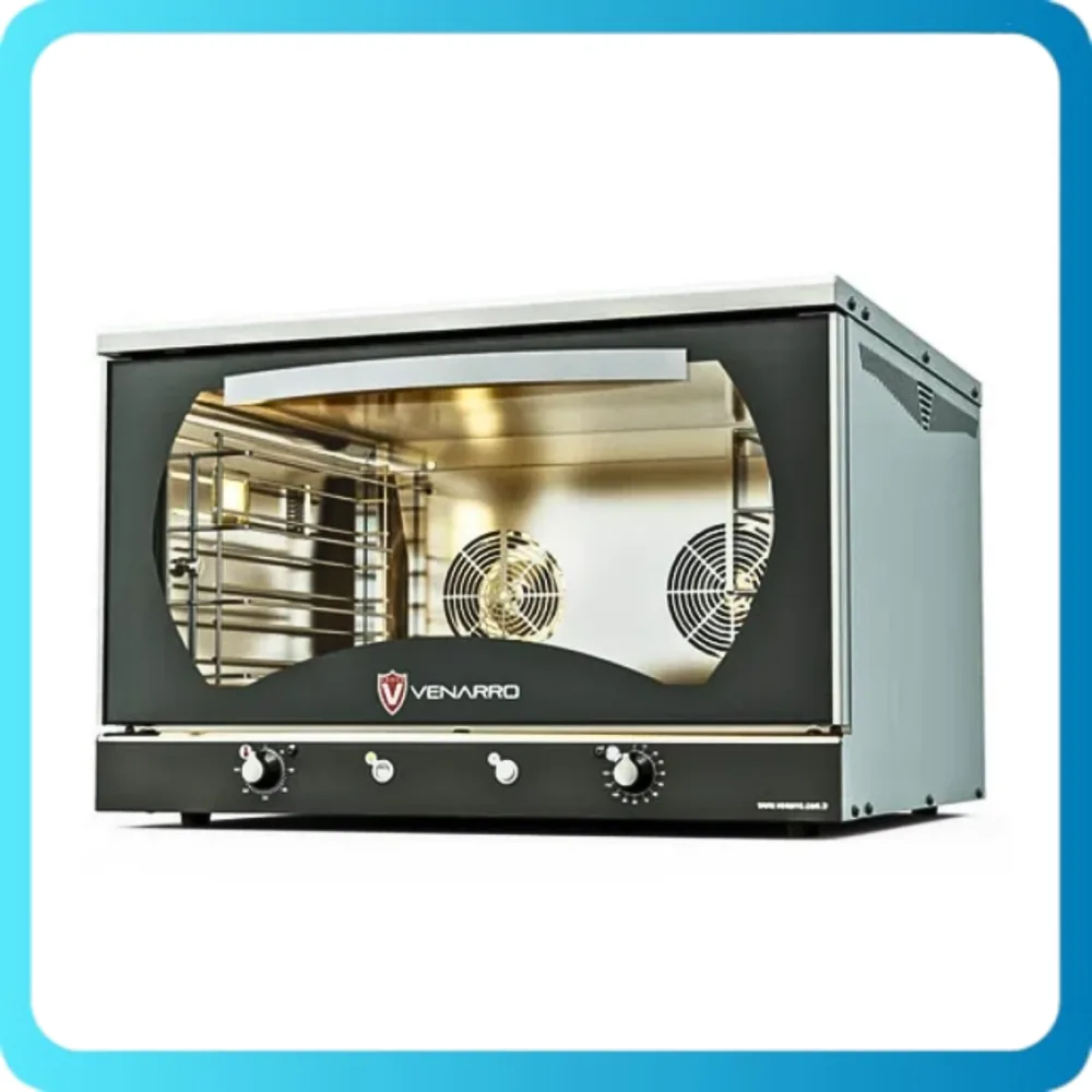 Venarro 4 Tepsili Patisserie Fırın Buharlı Elektrikli 40x60 DEF-P4